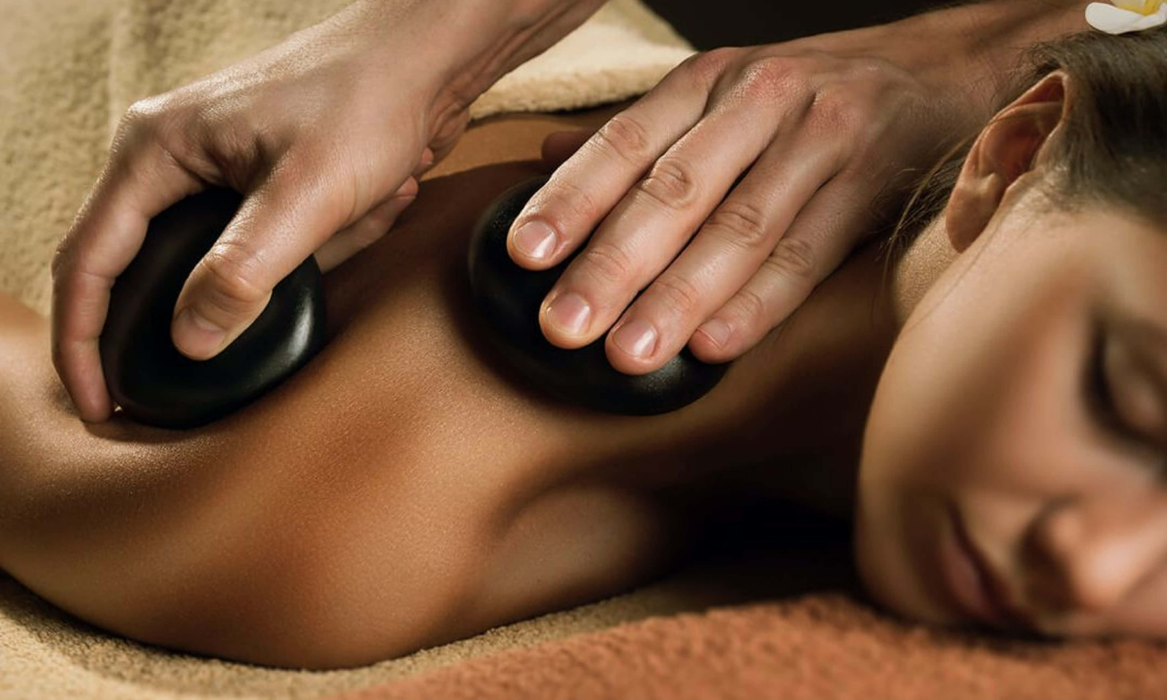 Peaceful spa environment