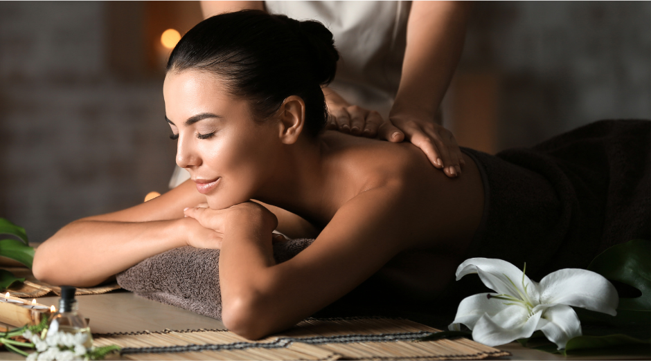 Relaxing massage therapy